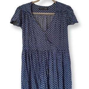Christy Dawn blue and white Dawn dress